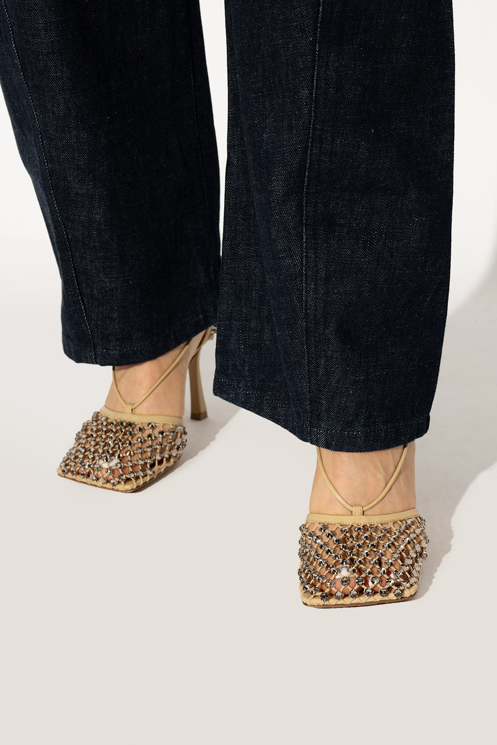 Sparkle Stretch' pumps Bottega Veneta